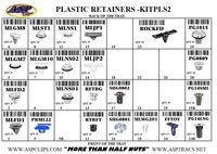 PLASTIC RETAINER ASSORTMENT #2